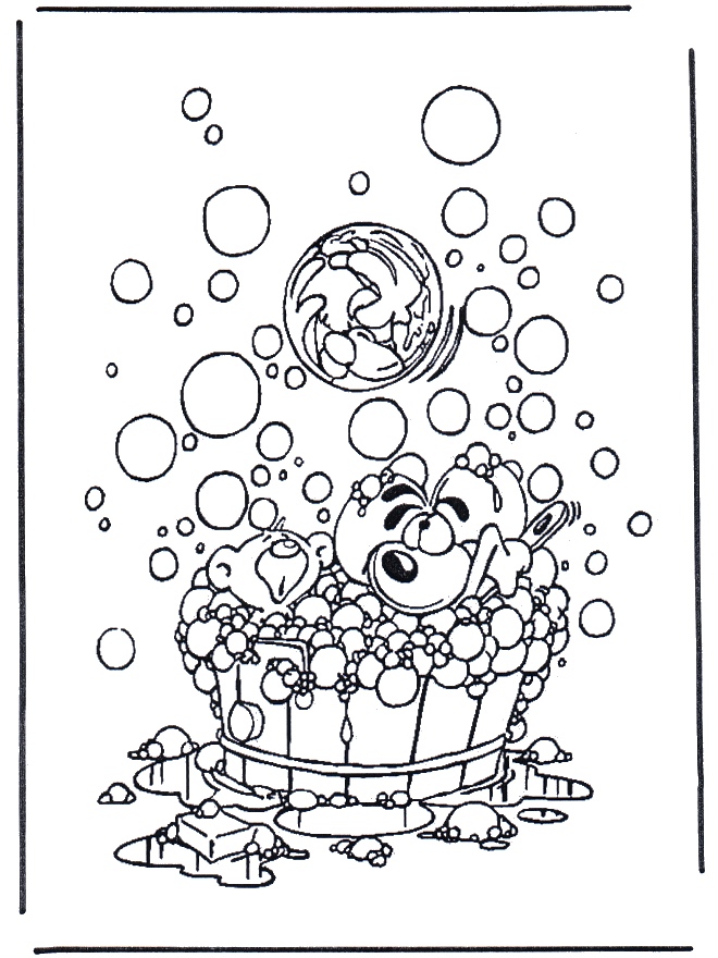 Diddl coloring for kids - Diddl Kids Coloring Pages