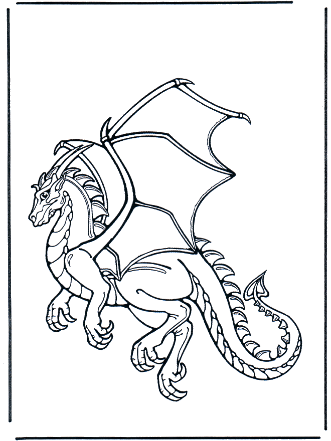 shreks dragon coloring pages