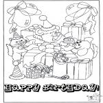 Birthday - Theme coloring pages